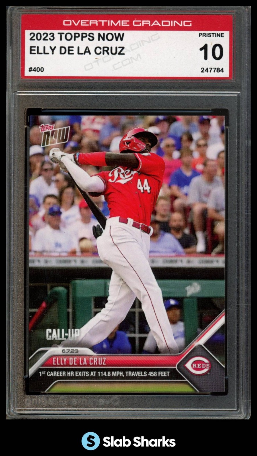 2023 TOPPS NOW #400 ELLY DE LA CRUZ CALL UP OTG 10