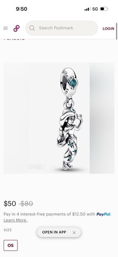 Pandora Charm
