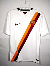 NIKE AS Roma 2014 Men's Small Away Football Shirt Soccer Jersey CAMISETA MAGLIA