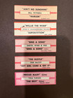 Jukebox Title Strip Lot of 45 -- 1970s - 1980s -- Many RARE & ALL HITS!! — photo 8