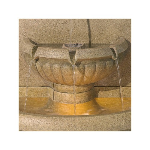 Roman Outdoor Wall Water Fountain with Light LED 58" Lion's Head Yard Garden - Picture 8 of 8