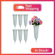 Memorial Floral Vases, Cemetery Vase, Headstones Flower Holder, Grave Cone Vase,