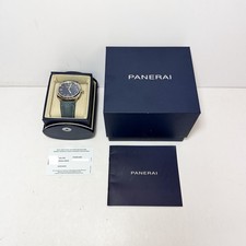 Panerai Radiomir PAM01383 45MM Blue Stainless Steel Box Papers 2