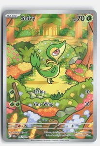 Snivy 087/086 Black Bolt Illustration Rare Holo