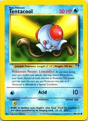 Tentacool 96/110 Legendary Collection