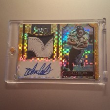 2016 Panini Select🔥SEAHAWKS🔥#03/10 Alex Collins Patch Autograph Serial 