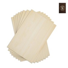 Unfinished Wood, 8 Pack Basswood Sheets for Crafts, Craft Wood Board for Hous...