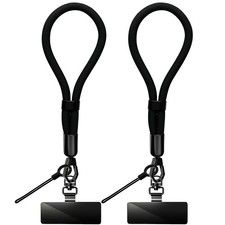 Phone Lanyard, 2 Pack Adjustable Cell Phone Lanyard Hand Phone Wrist Strap wi...