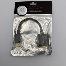 Cable Matters DISPLAY PORT to VGA DP to VGA Video Adapter Converter NEW SEALED