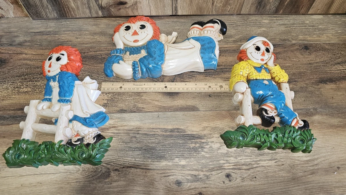 Raggedy Ann And Andy Wall Plaque for sale | eBay