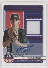2023 USA Baseball Stars & Stripes Signatures 59/72 Charlie Pierson Auto 0j81