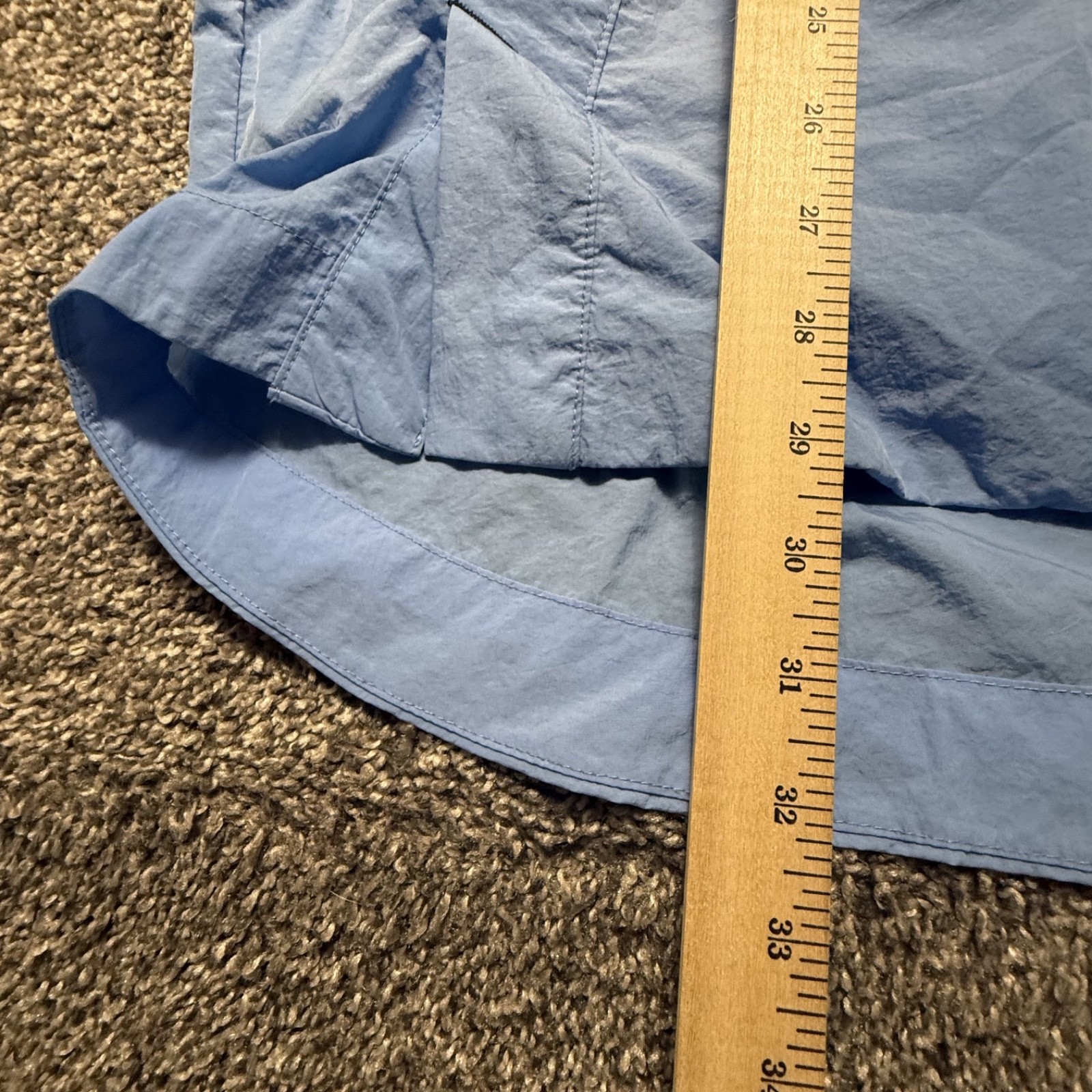 SACAI X NIKE Nike Giacca Uomo Grande Blu 1 4 Zip Cappuccio Allenamento Pullover Giacca a Vento CW3432