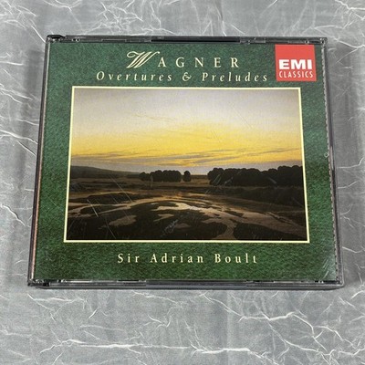 Wagner Overtures & Preludes CD 1992 EMI Classics Classical Sir Boult