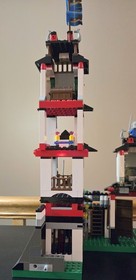 LEGO Ninja # 6093 - Flying Ninja Fortress - 100% complete - mint condition