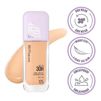 Maybelline New York Super Stay Lumi-Matte Liquid Foundation - 125 (35ml)