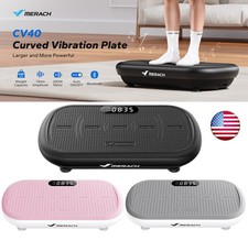 MERACH 2440 Vibration Plate Exercise Machines Bluetooth Pedal Automatic Sensing