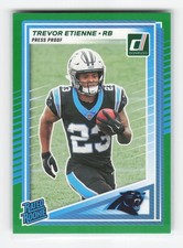 2025 Donruss #326 Trevor Etienne Press Proofs Green
