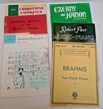 Basic Piano Instructional Music Set Of 6 Theory/technic/lesson Books Learn