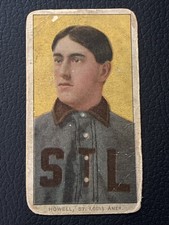 1909–11 T206 Doc Howell St. Louis Browns Piedmont 350 Back Vintage Tobacco Card
