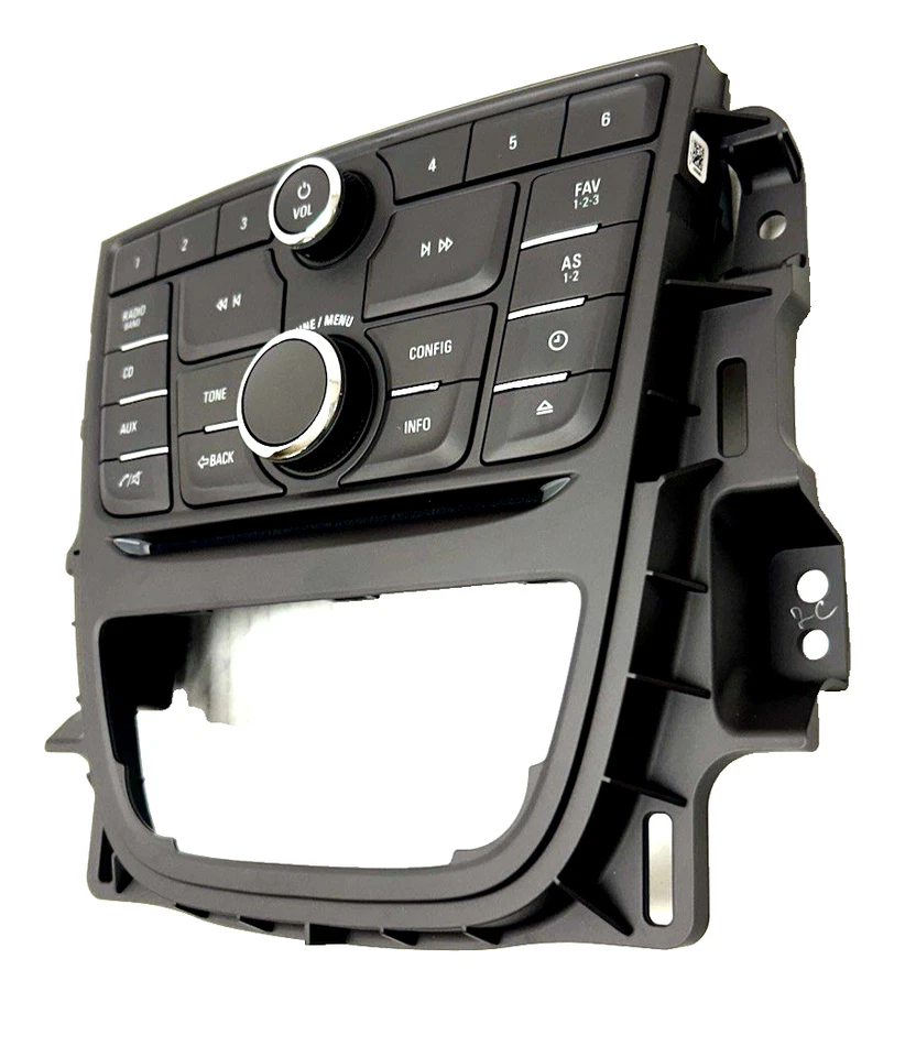 22945167 OEM ACDelco коричневая панель радио и климат-контроля 2012-2017 Buick Verano - Изображение 4 из 4