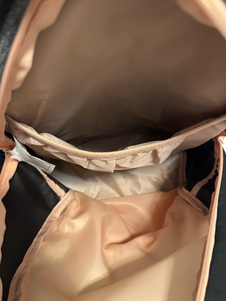 Mochila Roxy con compartimento para portátil para mujer azul y púrpura correas ajustables Foto 4 de 4