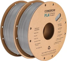 Comgrow PLA 3D Printer Filament, 3D Printer PLA Filament 1.75mm, Dimensional Acc