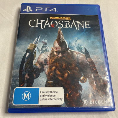 Warhammer Chaosbane PlayStation 4, 2019 / NO INSERTS Free Post VGC