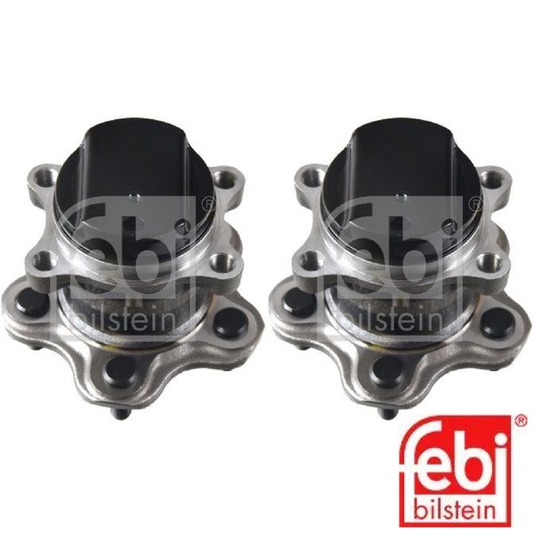 2X Radlagersatz Febi Bilstein 174119 2 Radlager Satz Links Rechts Hinten-image