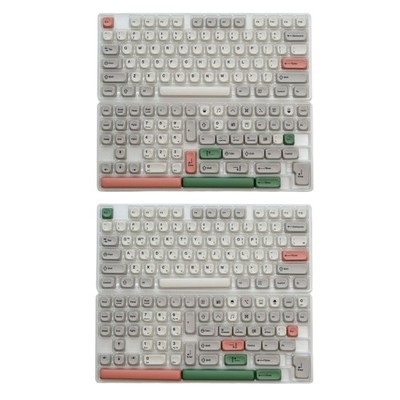 139 Key MOA Retro Keycap Set Retro 9009 Theme for Mechanical Keyboard Keycaps
