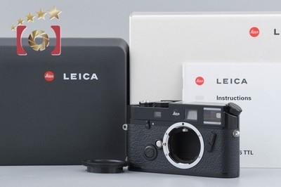 Leica M6 TTL 0.72 LHSA Black Paint 35mm Rangefinder Film Camera w