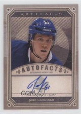 2013-14 Upper Deck Artifacts Autofacts Jake Gardiner #A-JG Auto 9oa