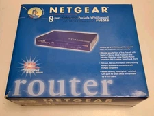 Netgear ProSafe VPN Firewall Router FVS318 8-Port. OPEN BOX