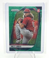 2025 Panini Prizm Rhett Lowder (RC) #268 Green Scope Prizm 20/75 Cincinnati Reds