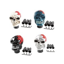 Totenkopf-Schaltknauf, passend für Fahrzeuge mit Schaltgetriebe, manueller