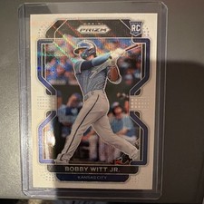 2022 Panini Prizm Rookie Bobby Witt Jr. #33 Kansas City Royals Baseball Card