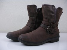 Women's 7.5 M UGG Simmens Waterproof Boots Brown Sheepskin Shearling Fur Lined