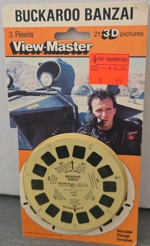 View Master Packet Vintage VIEW-MASTER Buckaroo Banzai View-Master 3 Reel Packet SEALED ...