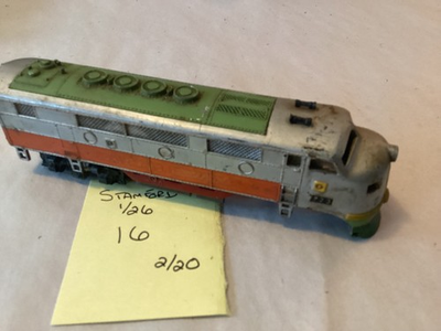 #ad Vintage diecast Great Northern HO F9 diesel engine not running $19.99