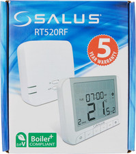 Wireless Digital Programmable Thermostat Room Heating Control White  