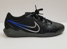 Nike Tiempo Legend 10 Academy IC Black Sz 4.5Y Indoor Soccer Shoe DV4354-040