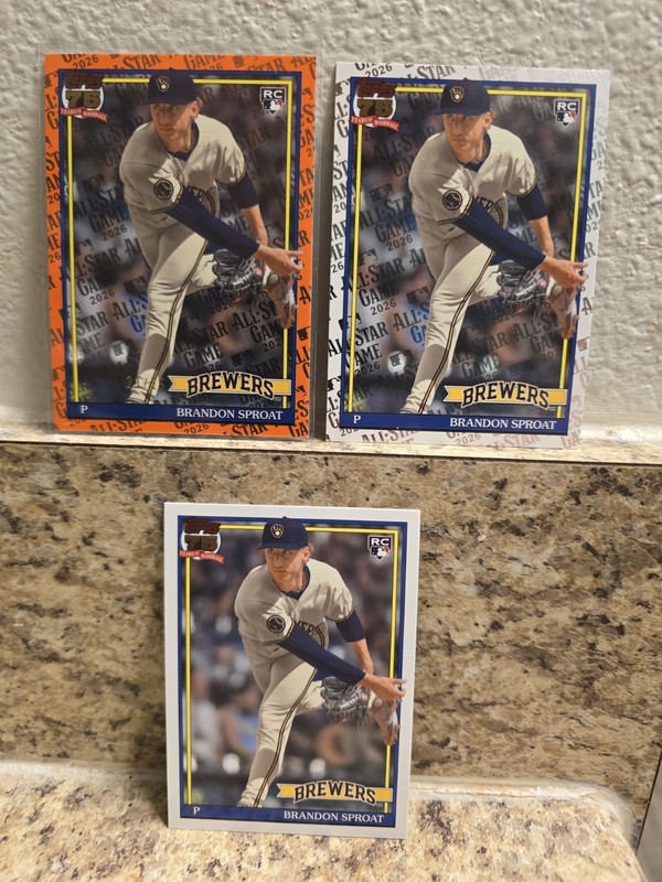 2026 Topps Brandon Sproat 1991 All Star Game Orange /25, All Star, #91B2-8, Base