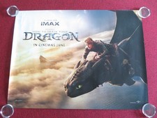 HOW TO TRAIN YOUR DRAGON UK QUAD ROLLED POSTER MASON THAMES GERARD BUTLER 2025