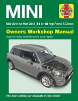 Mini Petrol & Diesel (Mar '14 - '18) Haynes Repair Manual | Haynes Publishing