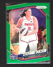 STEFANIE DOLSON 2025 Panini Prizm WNBA #112 Green Prizm Fever