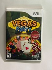 Wii Vegas Party  15 Unique Minigames / Board Game Fun