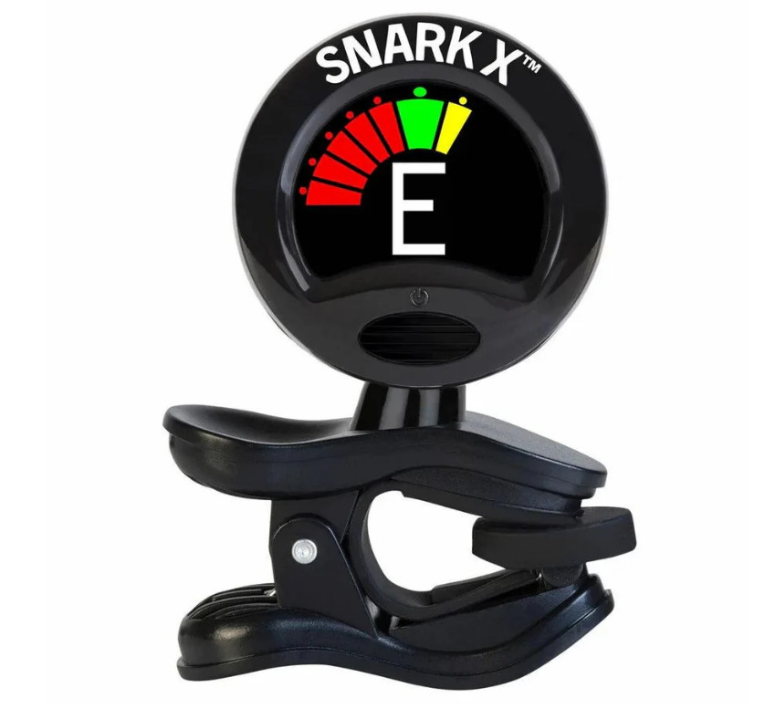 Snark X Clip-On Tuner for Guitar, Bass and Violin - Black