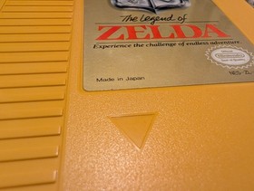 NES The Legend of Zelda Yellow Test Cart Nintendo Service Center Authentic Rare