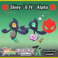 Yamask ❗❗❗ Alpha Shiny ❗❗❗ Pokemon Legends ZA ⚫ 6 IV 🟢 @ Cualquier artículo