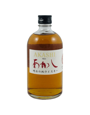 (41,16 /l) Akashi Red Blended Japanese Whisky 40% 0,5l Flasche
