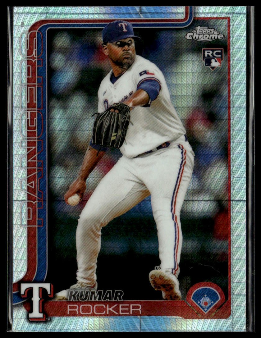 2025 Topps Chrome #73 Kumar Rocker Prism Refractors